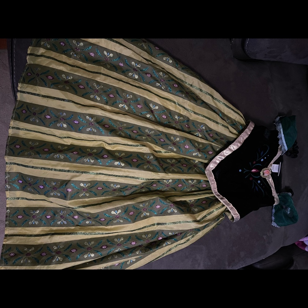 Girls Frozen Anna dress